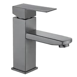 Змішувач для умивальника Mixxus KUB-001 graphite MI6093 Графіт