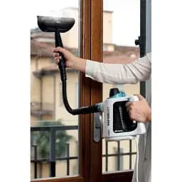 Пароочисник Ariete 4137, White, 900W, ємність для води 0,25л, максимальний тиск пари 3,5бар, насадка з дрібноворсистою тканиною, насадка-щітка, кутова насадка 90° - мініатюра 2