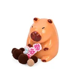 Антистресс капибара, 6 см, мишура, YG0127