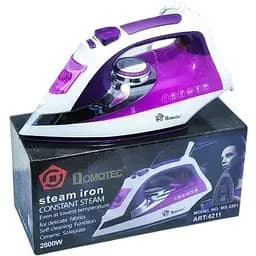 Паровой электрический утюг Domotec MS 2201 2200W фиолетовый