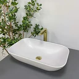 Умивальник VBI Avezzano grey matt накладний VBI-014402, Сірий