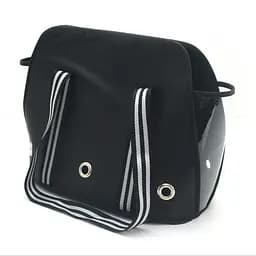 Сумка переноска Zoo-hunt для малых пород собак и кошек Инь-Янь №1 23х43х34 см черно-белая