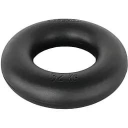 Еспандер кістьовий кільце EasyFit Ring тренажер для рук 32 кг Чорний (EF-1904-70)