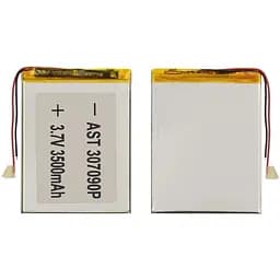 Акумулятор 307090P універсальний з контролером, 3 х 70 х 94 мм (2100 mAh)/ для смартфона, планшета