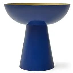 Фруктівниця MBM HOME Елізіум залізна глибокий синій - бронзовий 240х240х235 мм (BD-02 DEEP BLUE/BRONZE)