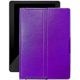 Чехол StatusCASE из экокожи для планшета Pixus Blast Фиолетовый