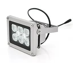 Инфракрасный прожектор YOSO 12V 16W, 6+2LED, IP66, 850Нм - мініатюра 1