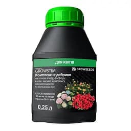 Добриво Plantin Growstim Rougevert для квітів 0.25 л