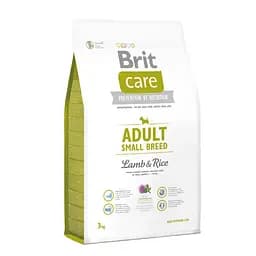 Сухий корм для дорослих собак дрібних порід Brit Care Adult Small Breed Lamb & Rice 3 кг (вагою до 10 кг)
