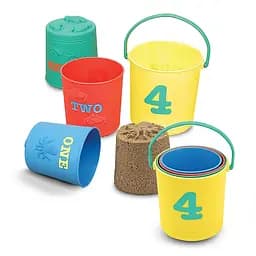 Набір пластикових відер Melissa&Doug Цифри, 4 шт. (MD6424) - мініатюра 3