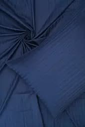 Наволочка на блискавці Good-Dream страйп-сатин Dark Blu 50 x 70 см Темно-синя (GDPCSSDB5070) - мініатюра 3
