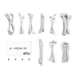 Chieftec Блок живлення Vega M (850W), >90%, 80+ Gold, 135мм FDB, 1xMB 24pin(20+4), 2xCPU 8pin(4+4), 3xMolex, 6xSATA, 4xPCIe 8pin(6+2), 1xPCIe - мініатюра 6