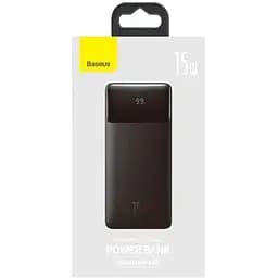 Портативна батарея Baseus Bipow Overseas 15W 30000mAh black PPBD050201 - мініатюра 2