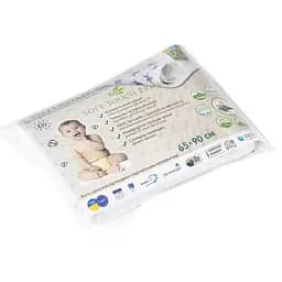 Багаторазова непромокальна пелюшка Еко Пупс Soft Touch Premium 90х65 см біла - мініатюра 4