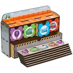 Настільна гра Ubumblebees Транспорт-1 PSD005 сортер-комодик дерев'яна