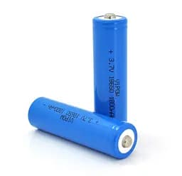 Аккумулятор 18650 Li-Ion Vipow ICR-18650 TipTop 3.7V 1800mAh - мініатюра 2