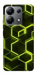 Чохол Demsky Neon hexagon для Xiaomi Redmi Note 13 4G