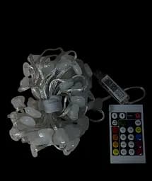 Гірлянда Sun Lamp Розумна світлодіодна Dream collor 33LED 5метрів великі Серце MultiRGB USB управління від - мініатюра 4
