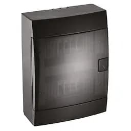 Електричний щиток зовнішній Horoz Electric 24 з пружинною системою блокування чорний