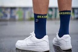 Шкарпетки DexShell Ultra Thin Crew NL водонепроникні L сині - мініатюра 7