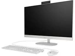 Комп'ютер персональний моноблок HP All-in-One 27' FHD IPS AG AMD R5-7520U 16GB F512GB UMA Wi-Fi кл+м DOS білий (AR0N4EA) - мініатюра 3
