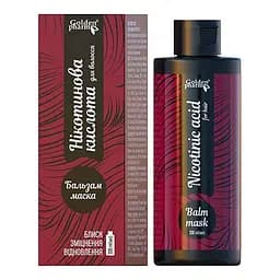 Бальзам-маска для волосся Golden Pharm Нікотинова кислота 200 мл