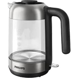Електрочайник Philips Series 5000, 1.7 л чорно-сріблястий (HD9339/80) - мініатюра 3
