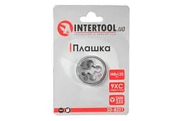 Плашка ручна кругла метрична Intertool M8 х 1.25 - мініатюра 3