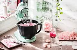 Чаша KitchenAid 5KSM2CB5PBS керамічна, з ручкою, текстурована 4.7 л чорна (5KSM2CB5PBS) - мініатюра 3