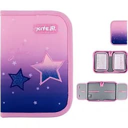 Пенал Kite Sparkling рожевий (K25-622-1)