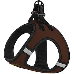 Шлея для собак Bronzedog Sport Vest L 26х20х3 см коричневая