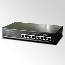 Коммутатор неуправляемый PoE Planet FSD-804P-EU (8-Port 10/100Mbps with 4-Port PoE)