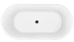 Ванна акрилова окремостояча Rea Milano 170x73 white REA-W2001, Білий - мініатюра 4