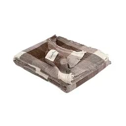 Покрывало Lotus Home - Lucca muslin коричневый 240x260