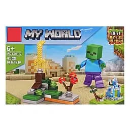 Конструктор дитячий My World Minecraft, MG1201, 36-49 деталей, (В асортименті) - мініатюра 2