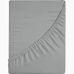 Простыня на резинке LeLit микрофибра P-0200 90х200+25 см серая (le2000000304922)