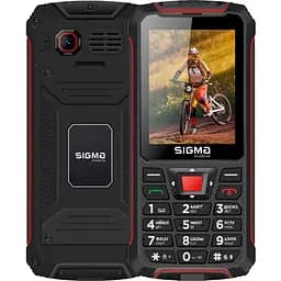 Мобільний телефон Sigma Mobile X-treme PR68 Black-red (UA UCRF)