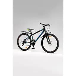 Велосипед SPELLI FORSAGE 26" Чорно-зелений з синім