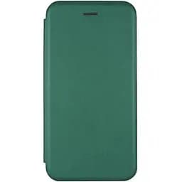 Кожаный чехол-книжка Epik Classy для Samsung Galaxy A26 5G Зеленый