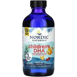 Риб'ячий жир для дітей Nordic Naturals Children's DHA зі смаком полуниці 237 мл