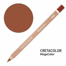 Олівець кольоровий Megacolor червона англійська (29209) Cretacolor