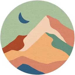 Картина по номерам Brushme Третья фаза луны (Размер L) 40x40 см