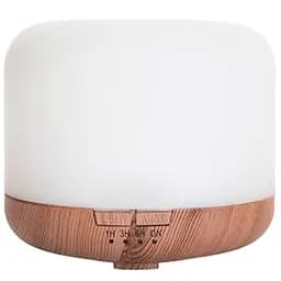 Нічник-зволожувач повітря Eurolamp LED, RGB, 4W, дерево, білий (HUM (light))