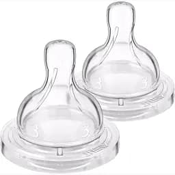 Соска силіконова Philips Avent Anti-colic середній потік, 3+ міс, 2 шт. (SCF633/27)