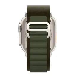 Ремінець для Apple Watch 49/46/45/44/42 (Series 1-3), оливковий, Alpine Loop Alpina Band, тканинний поліестеровий ремінець для смарт-годин, дихаючий, для активного відпочинку та спорту, ArmorStandart (ARM81045) - мініатюра 6