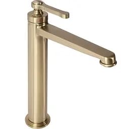 Смеситель для умывальника Rea Monaco brushed gold высокий REA-B4212 Золотой