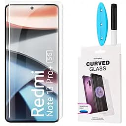 Захисне скло DK для Xiaomi Redmi Note 13 Pro+ UV Curved 017496 clear