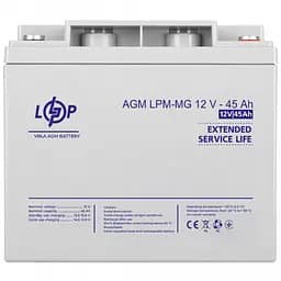 Акумулятор LogicPower LPM-MG 12V - 45 Ah AGM мультигелевий - мініатюра 3