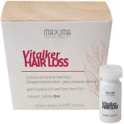 Лосьйон для волосся Maxima Vitalker проти випадання волосся стимулювальний активний 10 шт. x 10 мл