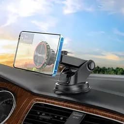 Тримач HOCO City center console magnetic car holder CA98 - мініатюра 3